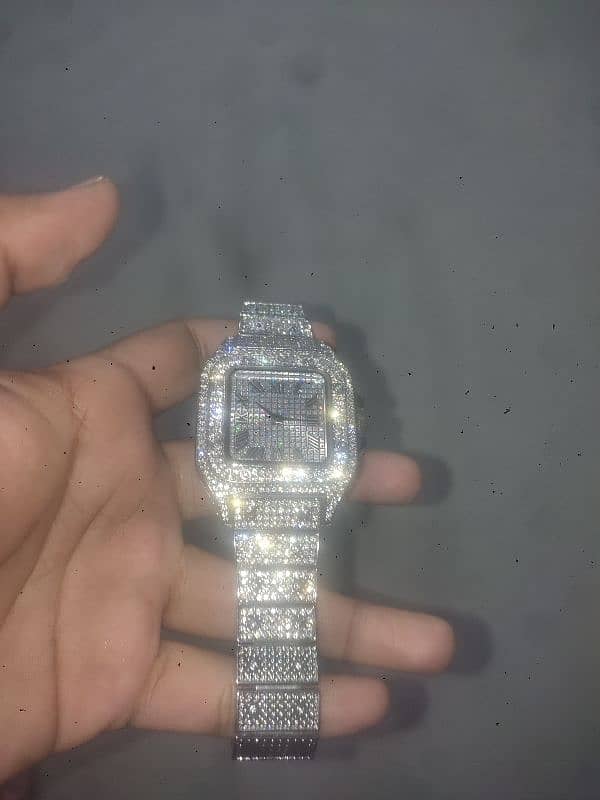 Iced Out Watch/Diamond Watch/Crystal Watch 1