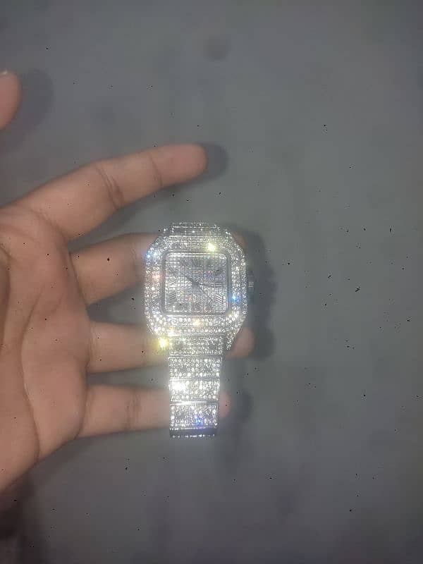 Iced Out Watch/Diamond Watch/Crystal Watch 4