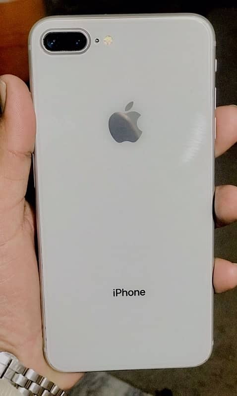 iPhone 8puls white 64GB PTA 2