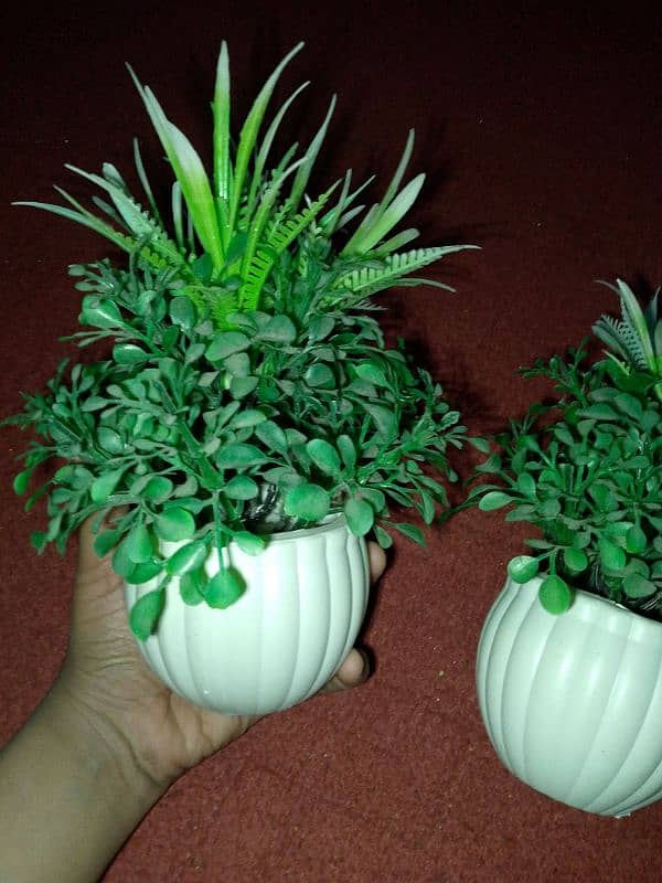 artificial flower pots 2