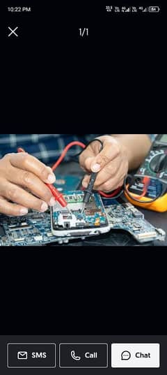 mobile shp pr repairing k liya agr koi larka kam krna chaya