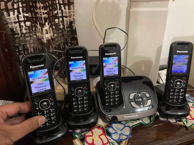 imported  cordless telephone panasonic amazon uk lot 3