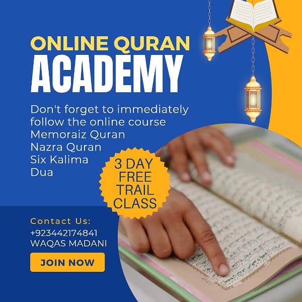 ONLINE QURAN ACADEMY WAQAS MADANI 0