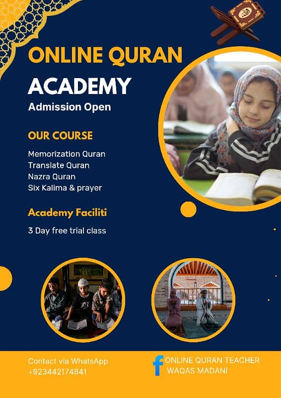 ONLINE QURAN ACADEMY WAQAS MADANI 1