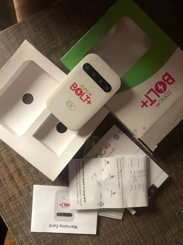 Zong 4G BOLT + Net DeVice Color White 2