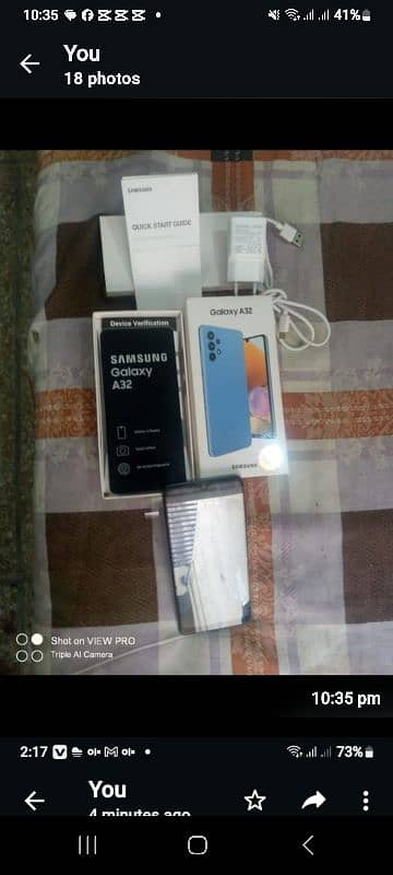 samsung  A32 mobail for sale 4