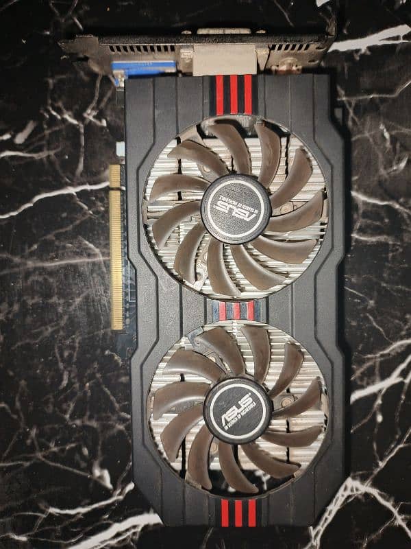 GTX 750ti 2gb dual FAN with six pin connector 0