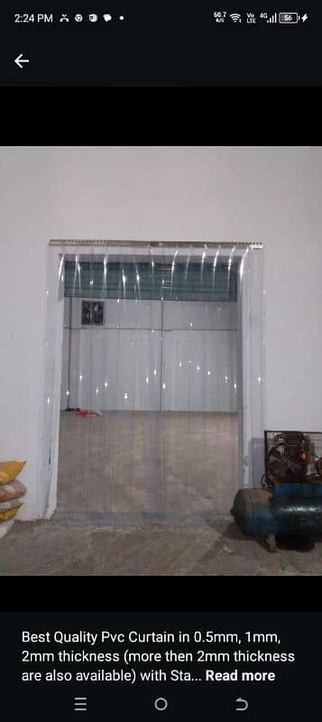 PVC Air Curtains / Air Curtain / Plastic Curtains / Dust Curtains 6