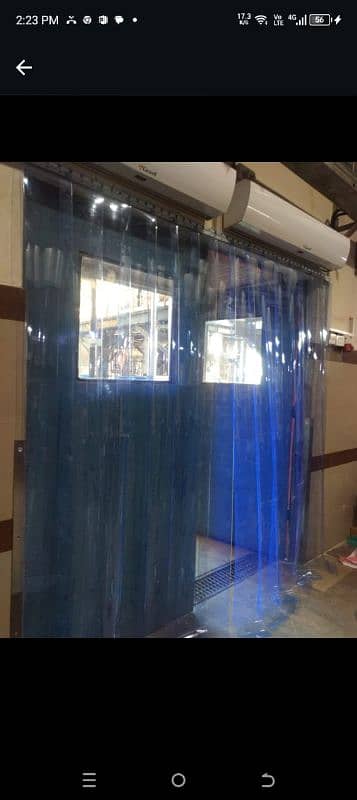 PVC Air Curtains / Air Curtain / Plastic Curtains / Dust Curtains 9