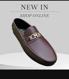 Imported Men's brown Pu Leather Dress Shoes  Free Delivery