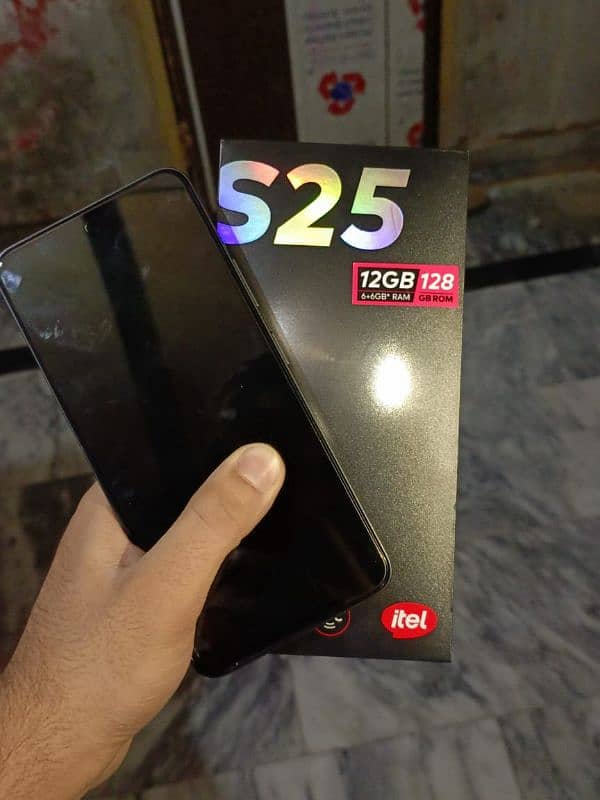 itel S25 12/128 brand new condition 10/10 0