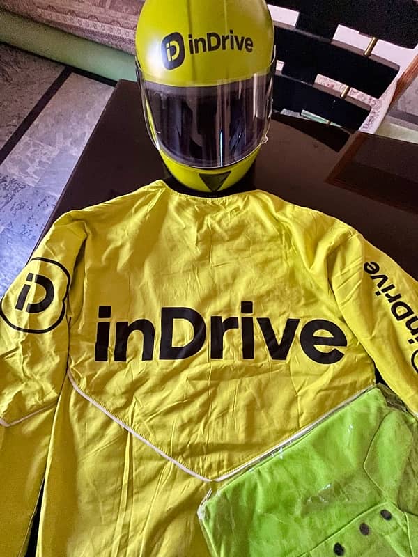 indrive helmet + jacket + shirt 2