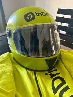 indrive helmet + jacket + shirt