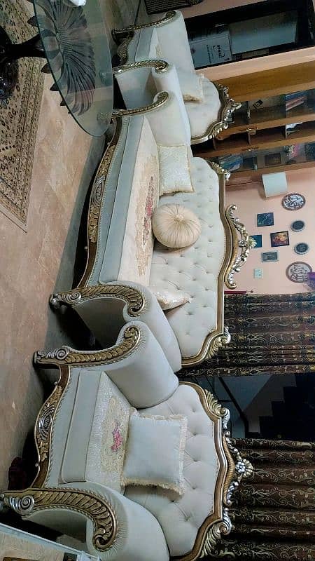 7 seater sofa Excellent Condition 100 percent Unused 12