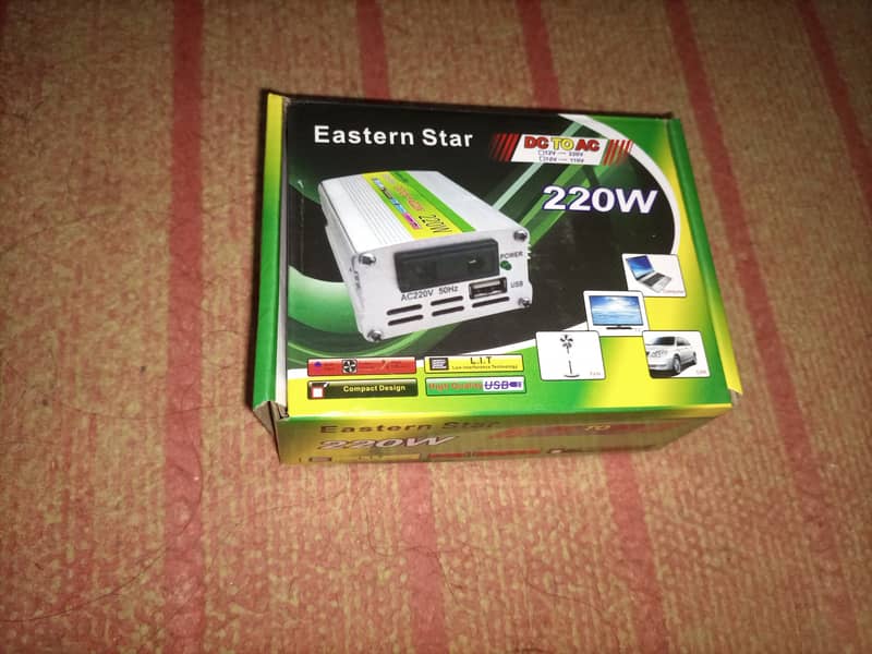 Eastern power DC to Ac charger inverter 220 watt 0