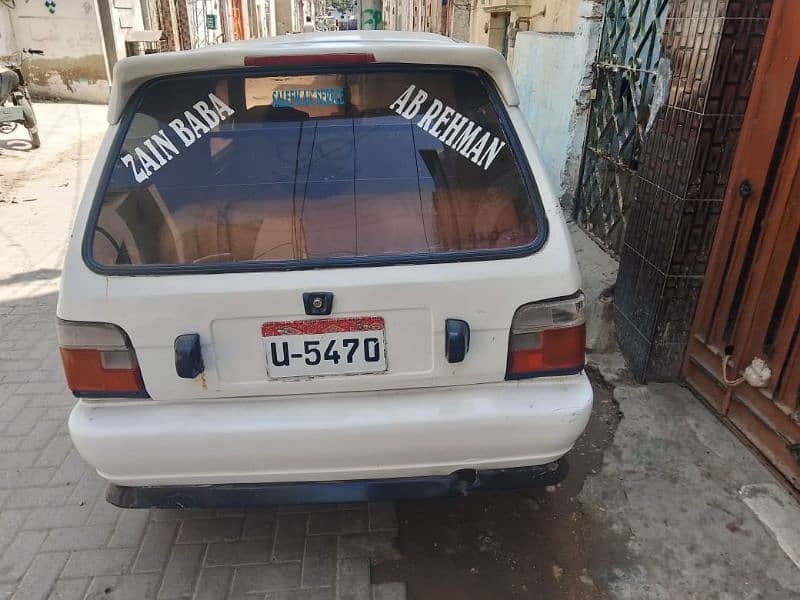 Suzuki Mehran VX 1992 9