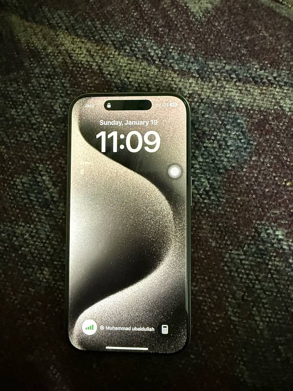 I Phone 15 pro 512gb Hk model dual physical sim pta approved with box 5