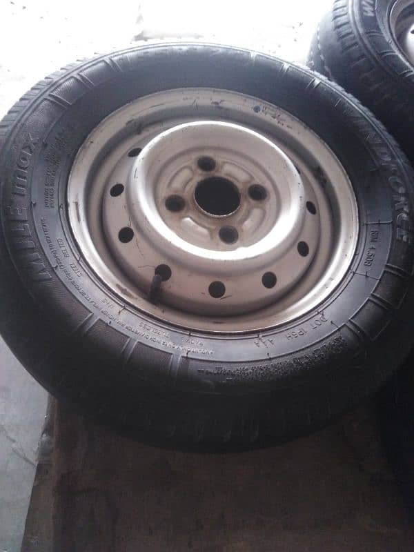 Suzuki every R12 tyre's plus rim for used extra tyre/stupni 2