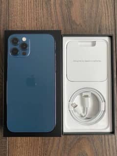 Apple Iphone 12 Pro Non PTA blue with box 128gb