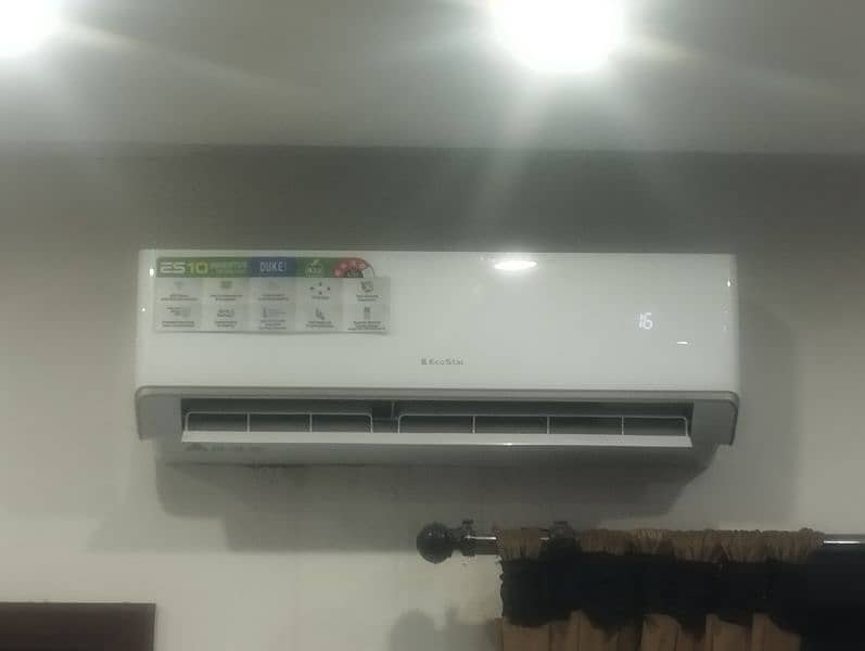 ecostar inverter AC 2 season regional gas condition 10 by 10 2