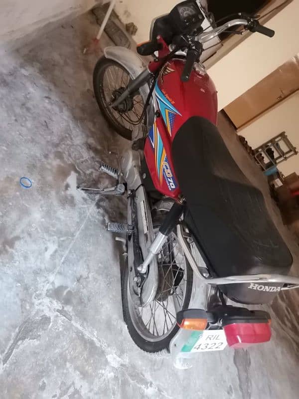 Honda 70cc Rawalpindi number 2019 model 2