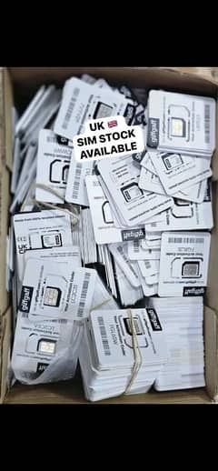 UK 5G SIM AVAILABLE STOCK