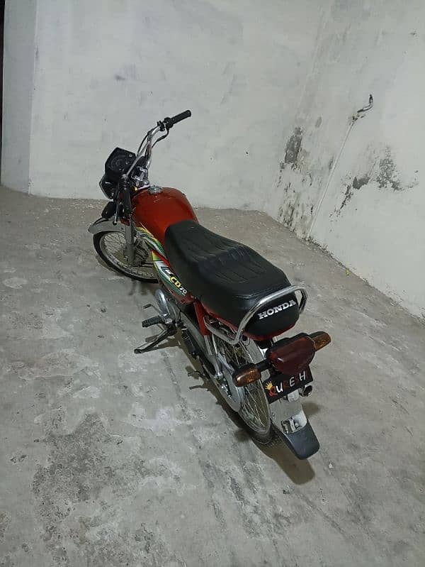 honda cd 70 cc applied for bike 2023 3