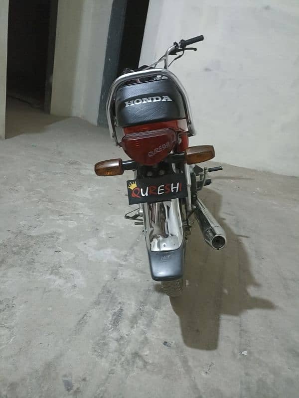 honda cd 70 cc applied for bike 2023 5