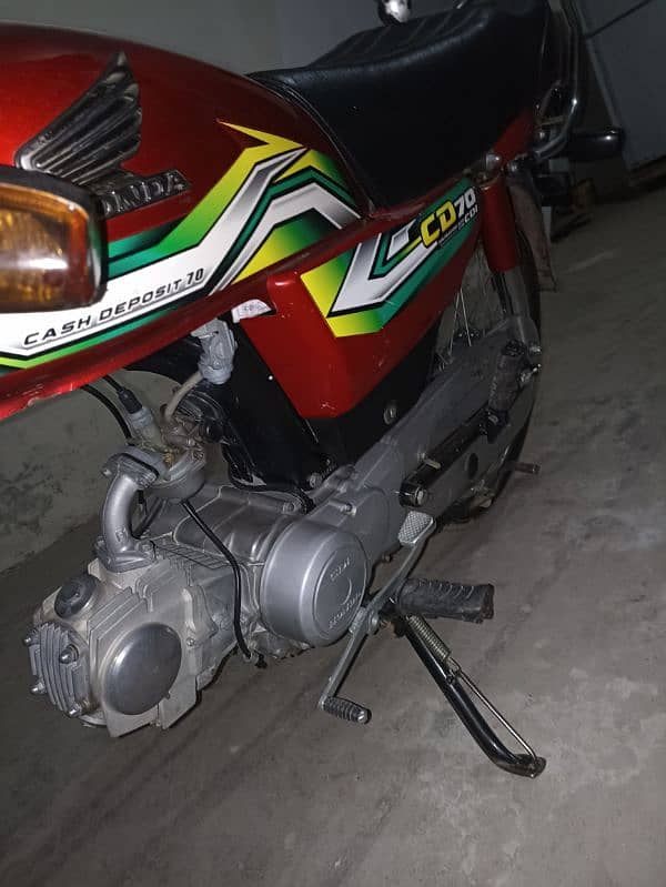 honda cd 70 cc applied for bike 2023 7