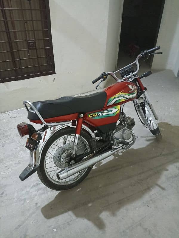 honda cd 70 cc applied for bike 2023 8