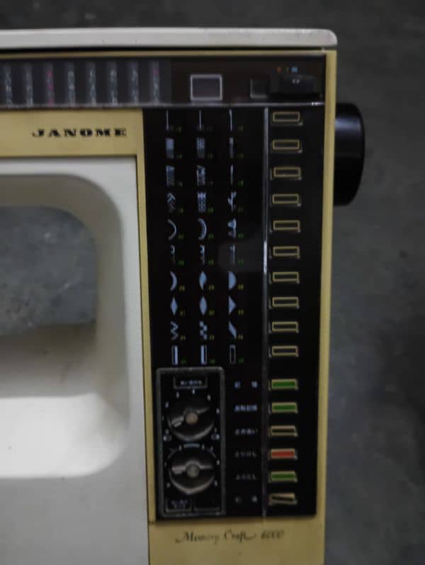 Janome 6000 1