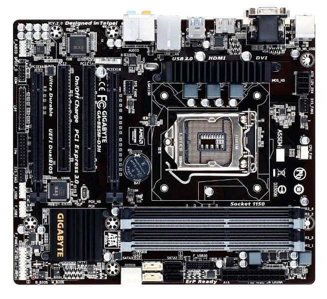 Gigabyte b85m motherboard with i7 4790 and 16gb RAM 1