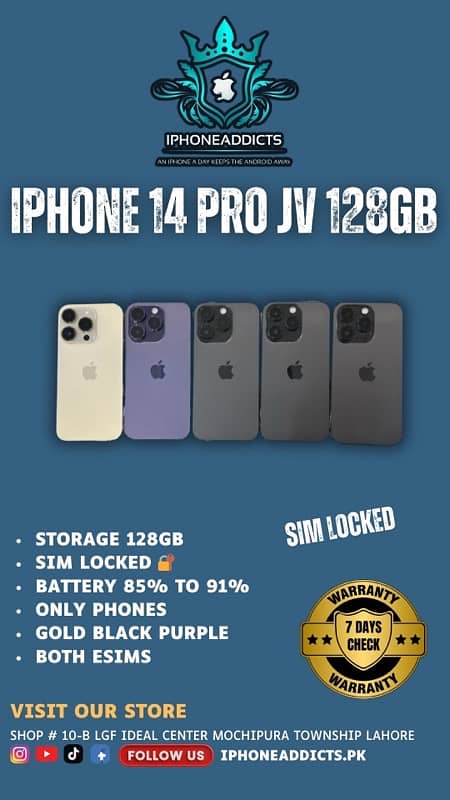 IPHONE 16 , 16 PRO , 16 PRO MAX/ IPHONE 14 PRO , 14 PLUS JV PHONES 4