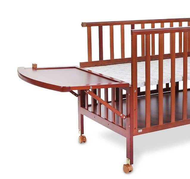 Tinnies Wooden Cot kids bed – Brown 4