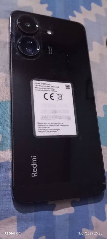 redmi 13c black 0