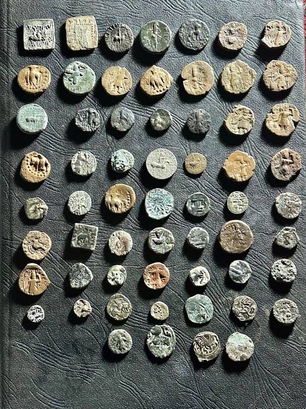 Authentic Roman and indogreck Coins very hard to find details below 8