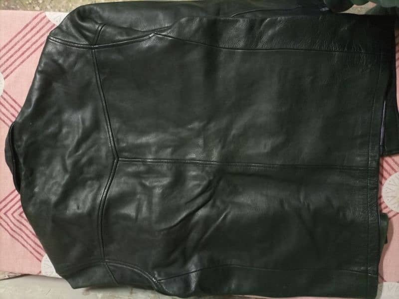 Black Leather Car Coats For Men 2