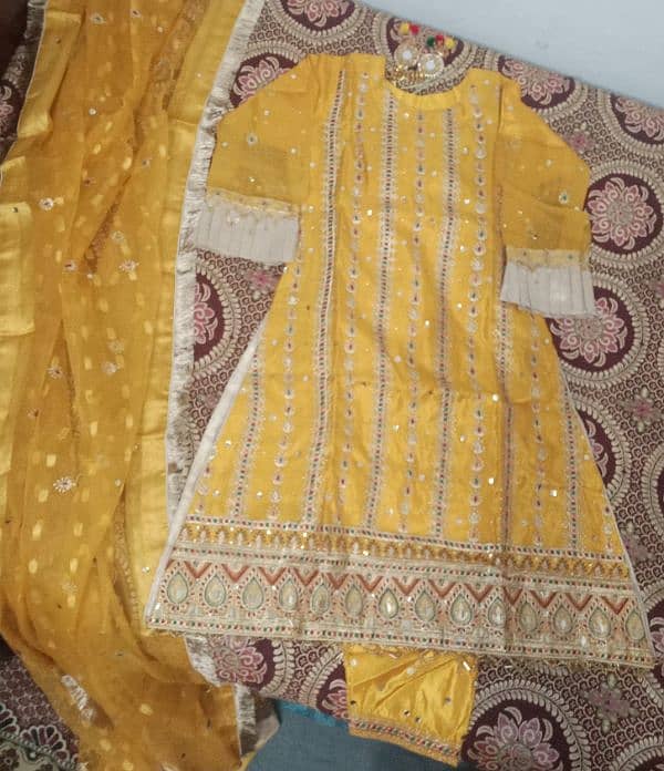 Mehndi Dress 1