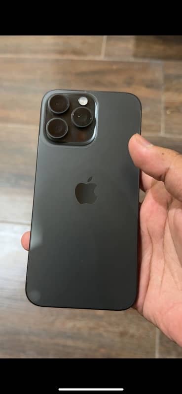 Iphone 15 pro max 256gb JV black colour 0