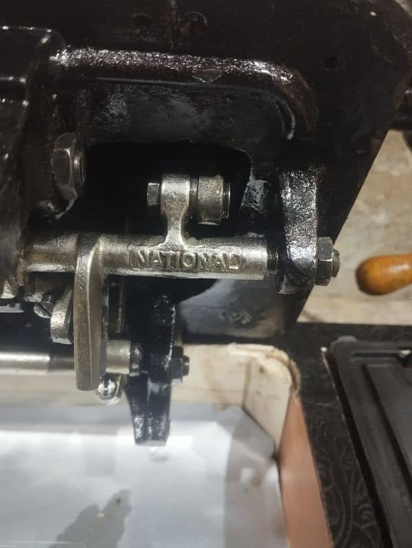 National Sewing Machine Underset With Box 1 Year's Warranty 8