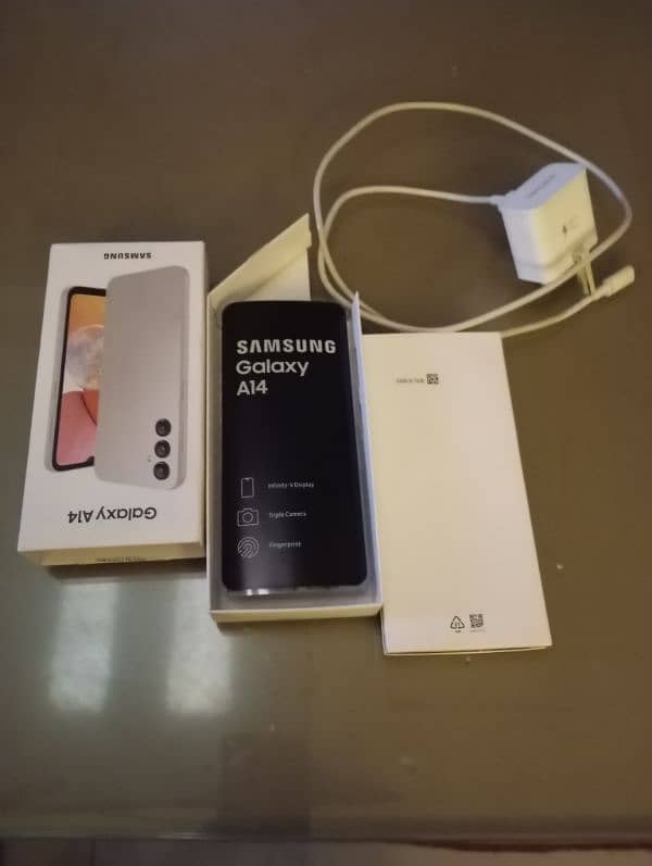 Samsung A14 4/128gb with full box 10/10 condition 11