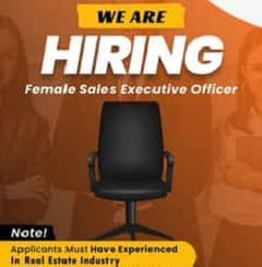 Required Female Property Sales Executive