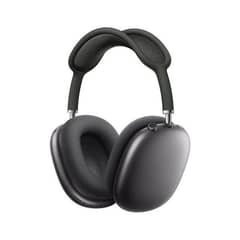 Black wireless headphones with Active noise cancellation