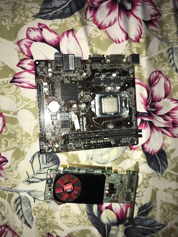 Have i5-4690 3.30ghz motherboard=H81MDG4 Ram=16gb ram ddr3 1600mhz+Gpu 8