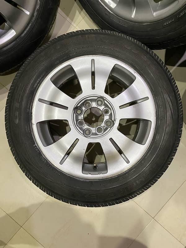 4 Nut multi pcd rims and tyres 15” 1