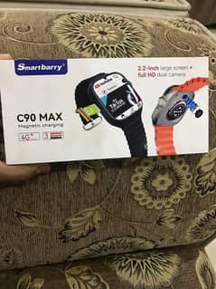 watch C90 Max official PTA Approved  4/64 Gb Dual camera