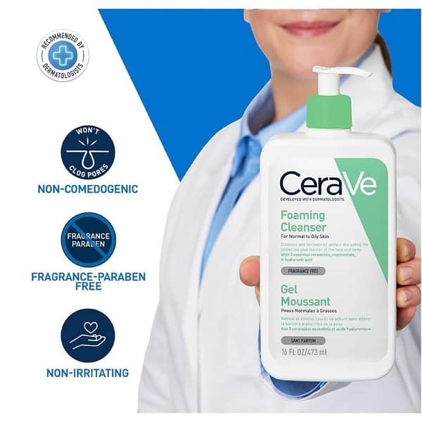 Cerave Foaming Cleanser 3