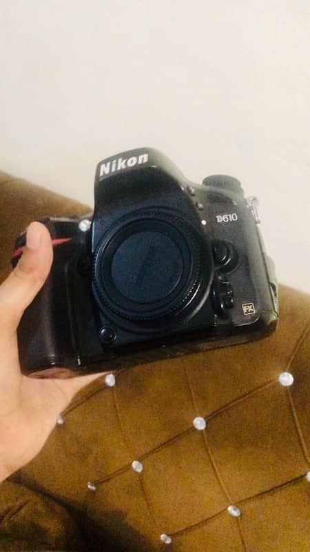 Nikon camera D610 28/75mm tamron lense and 50mm 4