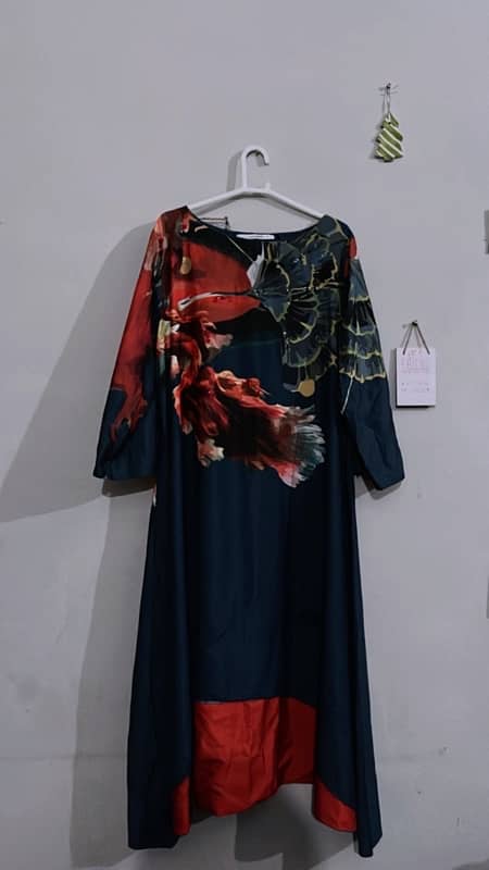 lulusar large dress drak blue colour 5