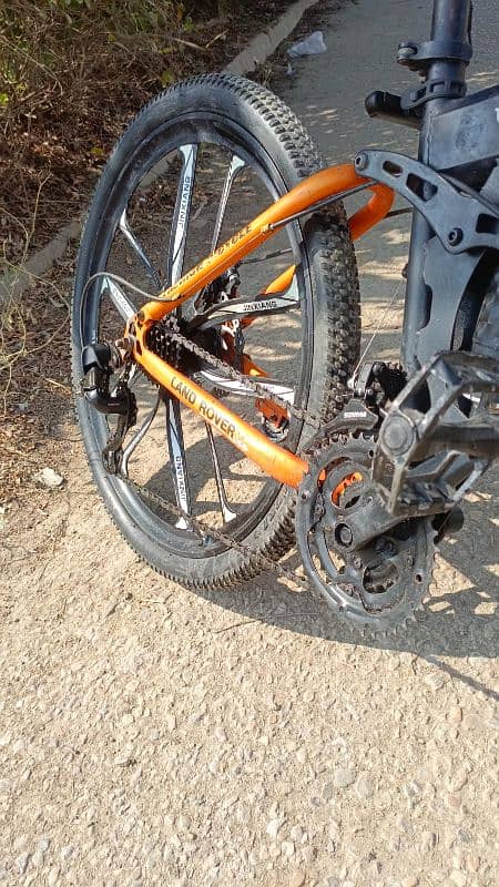 Folding Bicycle With Star Rim 1